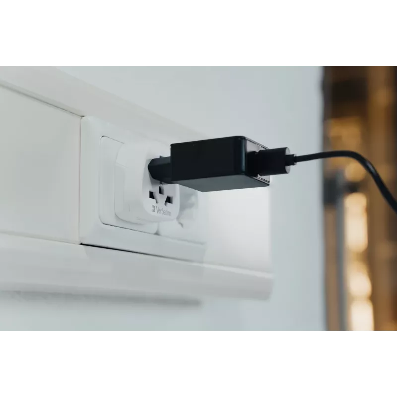 Verbatim World to Europe Adapter WTEU-02 Travel Plug