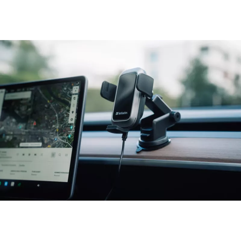 Verbatim FWC-03 Pro Qi Fast Wireless Autoladegerät retail Black