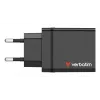 Verbatim 49700 mobile device charger Universal Black AC Fast charging Indoor