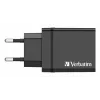 Verbatim 49700 mobile device charger Universal Black AC Fast charging Indoor