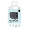 Verbatim 49700 mobile device charger Universal Black AC Fast charging Indoor