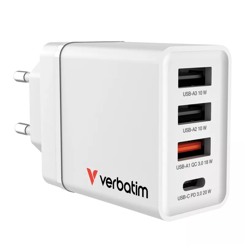 Verbatim 49700 Universal White AC Fast charging Indoor