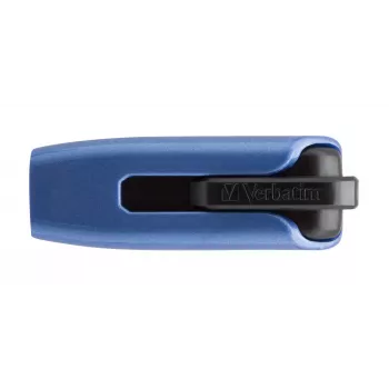 Verbatim V3 MAX - USB 3.0 Drive 32 GB - Blue, 32 GB, USB Type-A, 3.2 Gen 1 (3.1 Gen 1), 175 MB/s, Slide, Blue