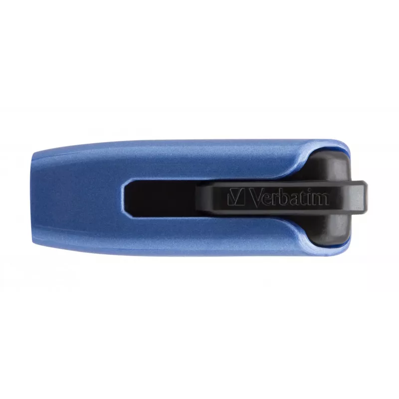 Verbatim V3 MAX - USB 3.0 Drive 64 GB - Blue, 64 GB, USB Type-A, 3.2 Gen 1 (3.1 Gen 1), Slide, 10 g, Blue