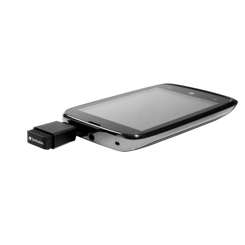 Verbatim Nano - USB 2.0 Drive Drive con Adattatore Micro USB da 32 GB - Black
