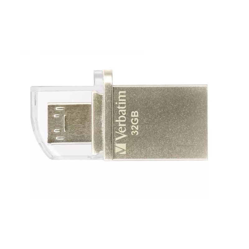 Verbatim Store 'n' Go OTG Micro USB flash drive 32 GB USB Type-A / Micro-USB 3.2 Gen 1 (3.1 Gen 1) Silver