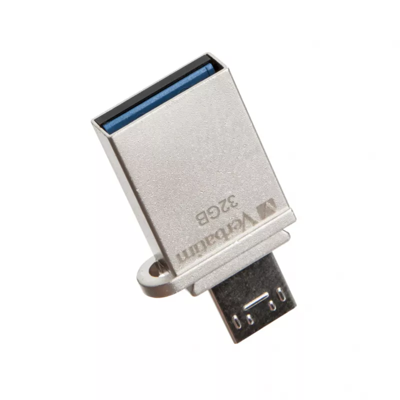 Verbatim Store 'n' Go OTG Micro USB flash drive 32 GB USB Type-A / Micro-USB 3.2 Gen 1 (3.1 Gen 1) Silver