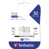 Verbatim Store 'n' Go OTG Micro USB flash drive 32 GB USB Type-A / Micro-USB 3.2 Gen 1 (3.1 Gen 1) Silver