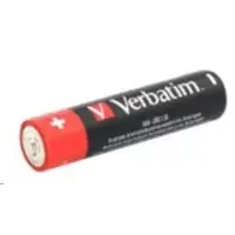 Verbatim AAA Alkaline Batteries, 1.5V, 10pcs Verbatim black / V49874