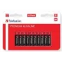 Verbatim AAA Alkaline Batteries, 1.5V, 10pcs Verbatim black / V49874