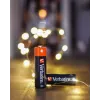Verbatim AA Alkaline Batteries, Single-use battery, AA, Alkaline, 1.5 V, 10 pc(s), Black, Red