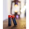 Verbatim AA Alkaline Batteries, Single-use battery, AA, Alkaline, 1.5 V, 10 pc(s), Black, Red