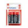 Verbatim D Alkaline Batteries, Single-use battery, Alkaline, 1.5 V, 2 pc(s), Multicolour, 34.2 mm