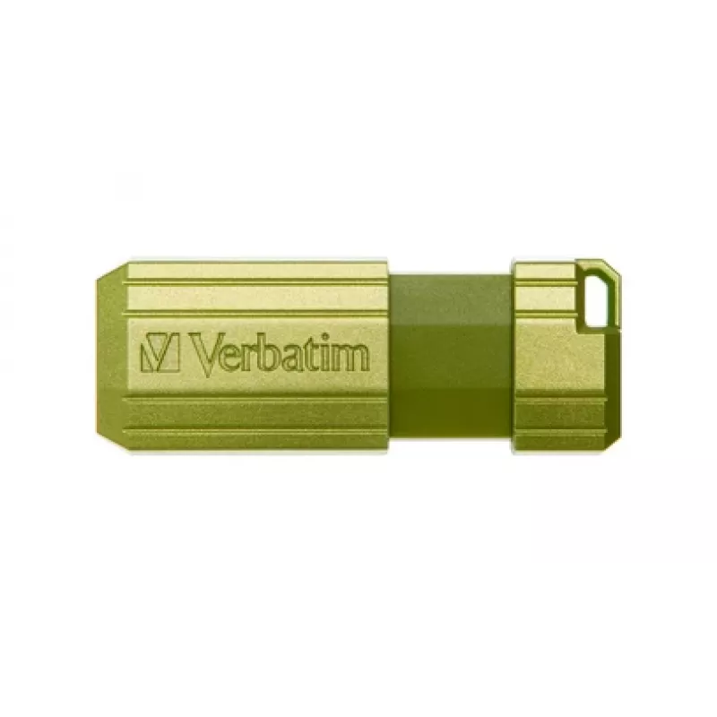 Verbatim Store 'n' Go PinStripe USB 2.0 Drive 32 GB, Eucalyptus Green