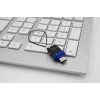 Verbatim Dual - USB 3.0 Drive 32 GB - USB-C / USB-A - Blue, 32 GB, USB Type-A / USB Type-C, 3.2 Gen 1 (3.1 Gen 1), Capless, 3.6 g, Black, Blue, Silver