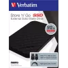 Verbatim Store 'n' Go Portable SSD USB 3.2 GEN 1 512GB, 512 GB, USB Type-C, 3.2 Gen 1 (3.1 Gen 1), Black