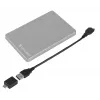 Verbatim Store 'n' Go ALU Slim Portable Hard Drive 1TB Silver