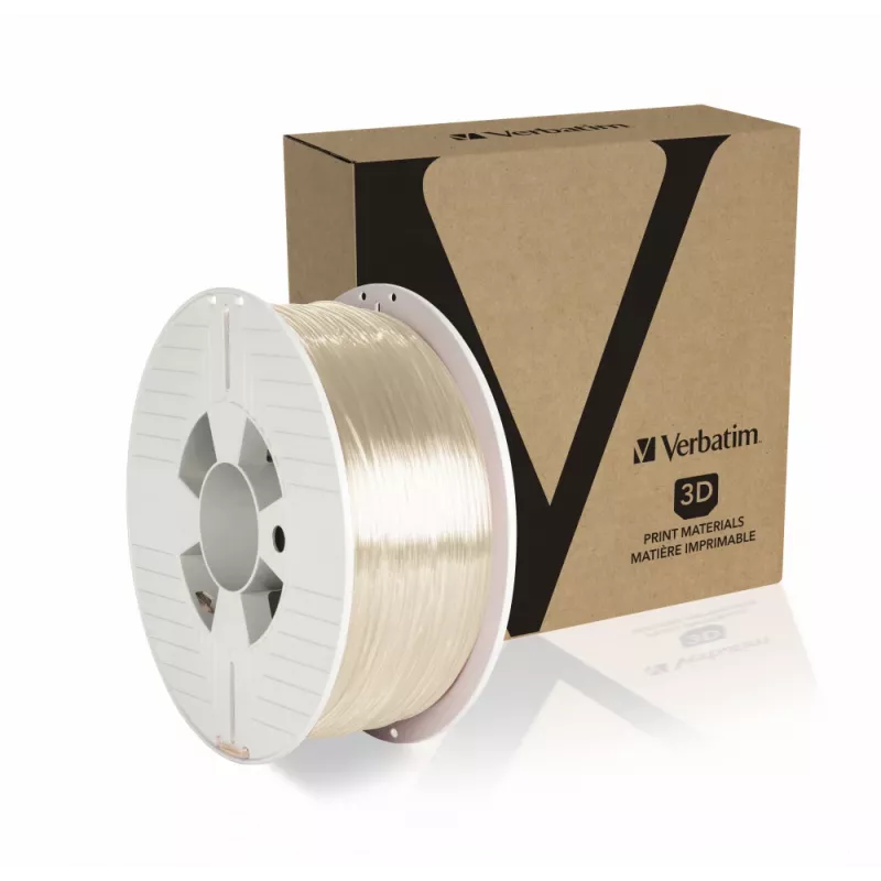 Verbatim 55051 3D printing material Polyethylene Terephthalate Glycol (PETG) Transparent 1 kg