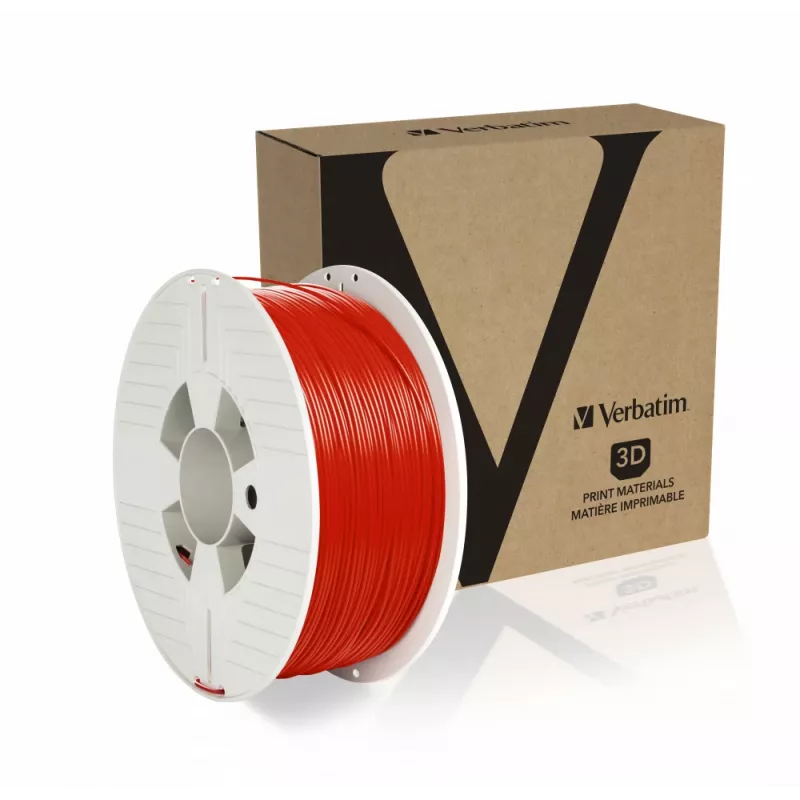 Verbatim 55053 3D printing material Polyethylene Terephthalate Glycol (PETG) Red 1 kg