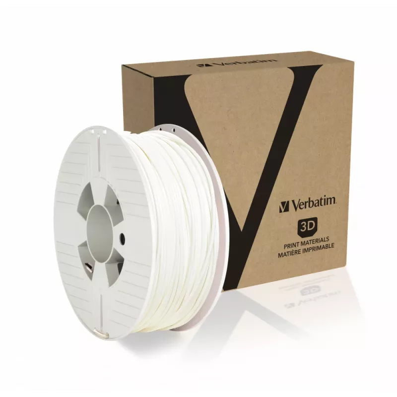 Verbatim 55328 3D printing material Polylactic acid (PLA) White 1 kg