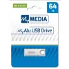 MyMedia MyAlu USB 3.2 Gen 1 USB flash drive 64 GB USB Type-A 3.2 Gen 1 (3.1 Gen 1) Silver