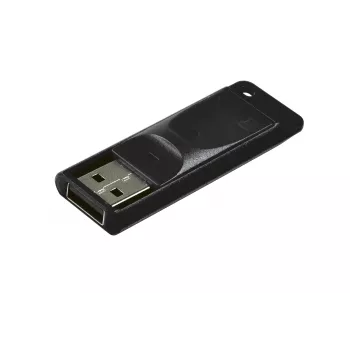 Verbatim Slider - USB Drive 16 GB - Black, 16 GB, USB Type-A, 2.0, 10 MB/s, Slide, Black