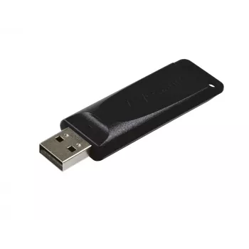 Verbatim Slider - USB Drive 32 GB - Black, 32 GB, USB Type-A, 2.0, 10 MB/s, Slide, Black