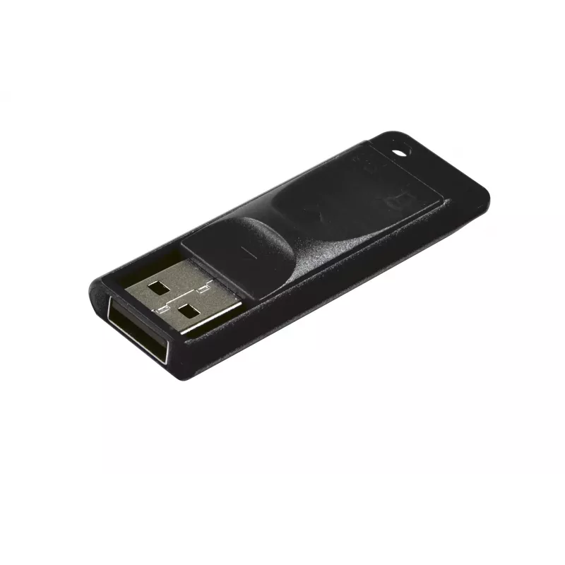 Verbatim Slider - USB Drive 32 GB - Black, 32 GB, USB Type-A, 2.0, 10 MB/s, Slide, Black