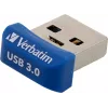Verbatim Store 'n' Stay NANO - USB 3.0 Drive 64 GB - Blue, 64 GB, USB Type-A, 3.2 Gen 1 (3.1 Gen 1), Cap, 3 g, Blue