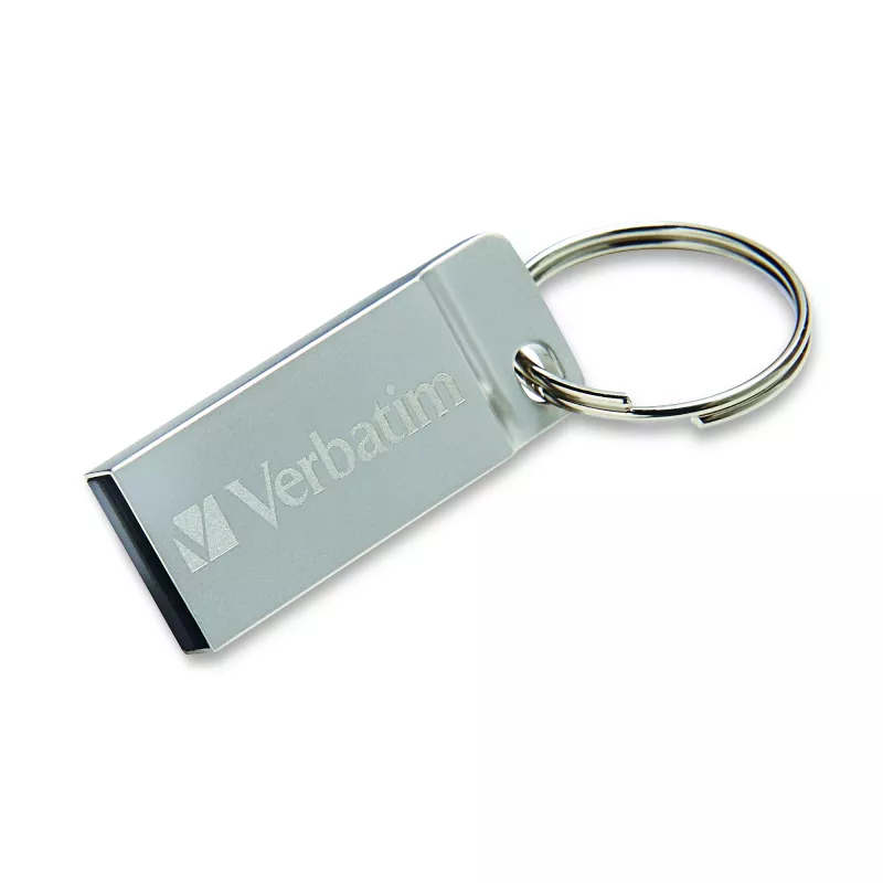 Verbatim Metal Executive - USB Drive 32 GB - Silver, 32 GB, USB Type-A, 2.0, Capless, 3.6 g, Silver