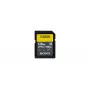 SDXC memory card Sony SF-M128T 128 GB UHS-II U3 V30 Class 10 — 277/150 MB/s, shockproof, waterproof