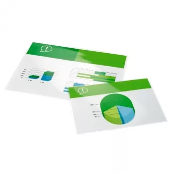 GBC Lamination Pouch A4 125 Micron, Glossy, Transparent, A4, 216 mm, 303 mm, 0.25 mm