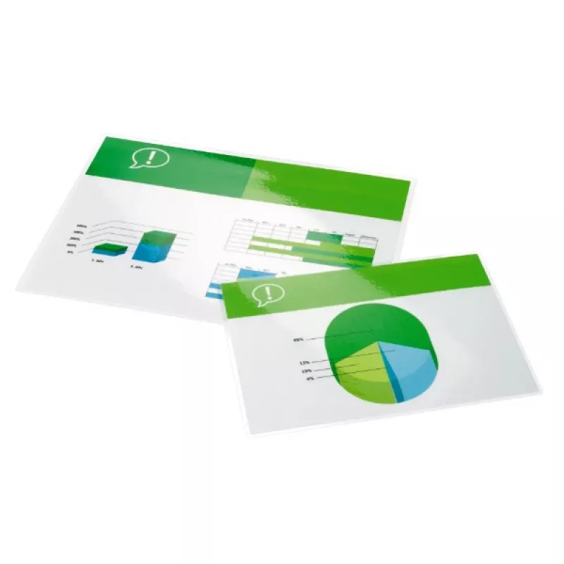 GBC Lamination Pouch A4 175 Micron, Glossy, Transparent, A4, 216 mm, 303 mm, 0.175 mm