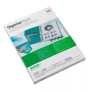 GBC Lamination Pouch A4+ Pre-punched 125 Micron, Glossy, A4 Maxi, 228 mm, 0.25 mm, 303 mm, 100 pc(s)