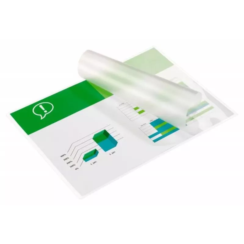 GBC Lamination Pouch A4 100 Micron, Glossy, Transparent, A4, 216 mm, 303 mm, 100 pc(s)