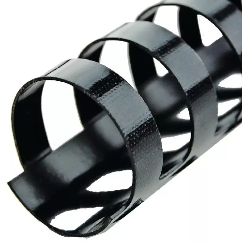 GBC CombBind Binding Combs 19mm A4 21R, Black, 180 sheets, Polyvinyl chloride (PVC), A4, 1.9 cm, 990 g