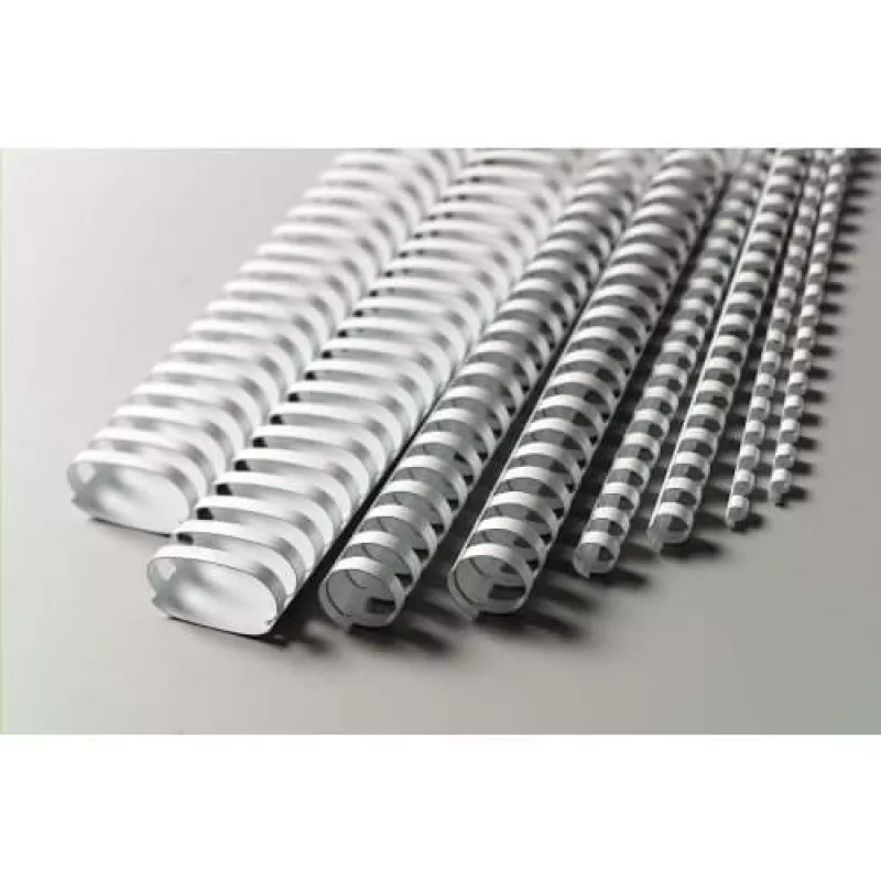 GBC CombBind Binding Combs 22mm A4 21R, White, 210 sheets, Polyvinyl chloride (PVC), A4, 2.2 cm, 1.21 kg