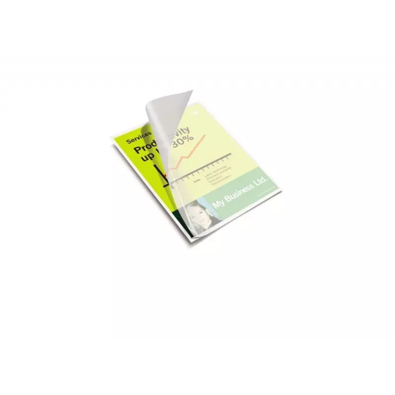 GBC Lamination Pouch A4 High Speed 100 Micron, Glossy, Transparent, A4, 0.2 mm, 216 mm, 303 mm