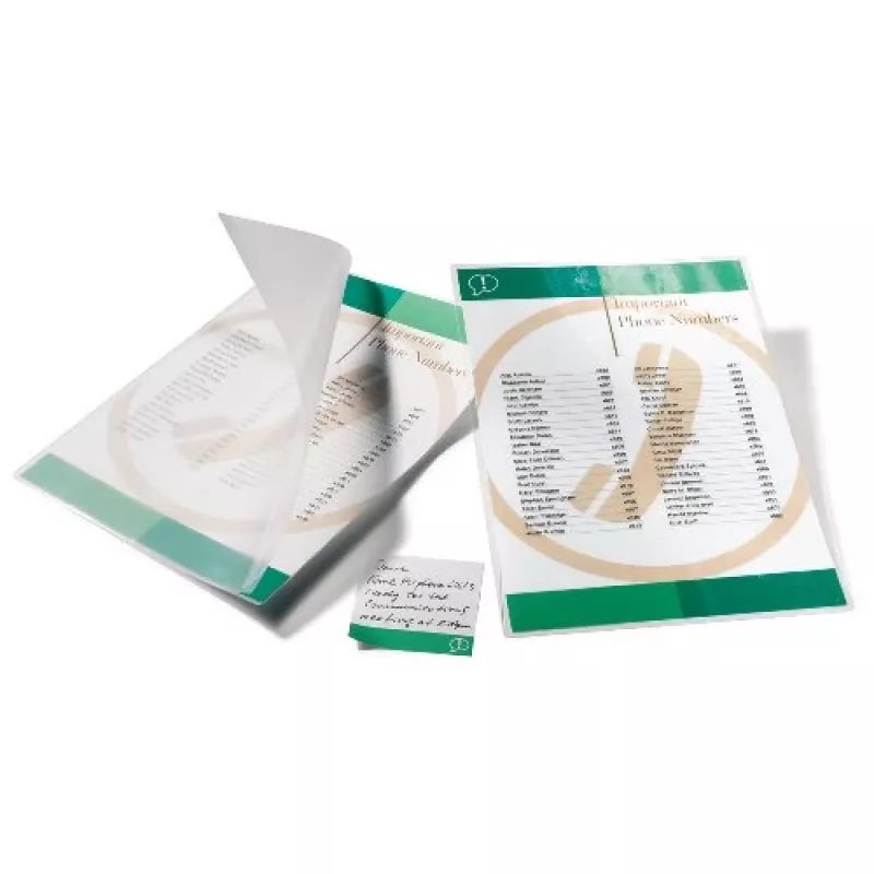 GBC Lamination Pouch A4 High Speed 100 Micron, Glossy, Transparent, A4, 0.2 mm, 216 mm, 303 mm