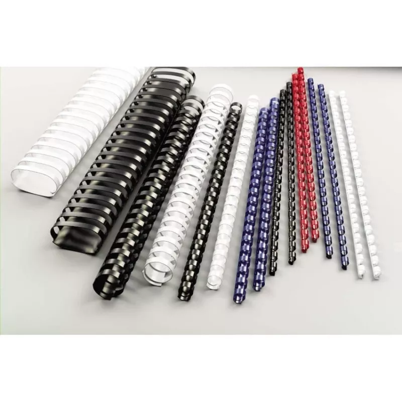 GBC CombBind Binding Combs 6mm A4 21R, Black, 25 sheets, Polyvinyl chloride (PVC), A4, 6 mm, 220 g
