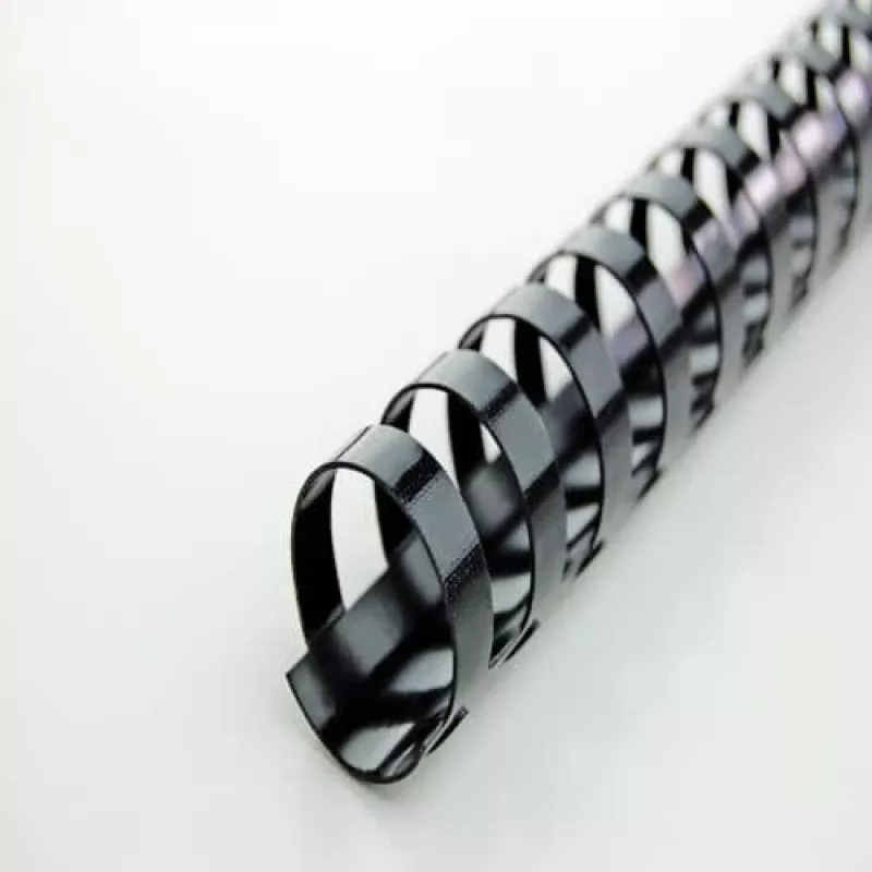 GBC CombBind Binding Combs 6mm A4 21R, Black, 25 sheets, Polyvinyl chloride (PVC), A4, 6 mm, 220 g