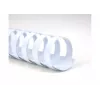 GBC CombBind Binding Combs 6mm A4 21R, White, 25 sheets, Polyvinyl chloride (PVC), A4, 6 mm, 78 mm