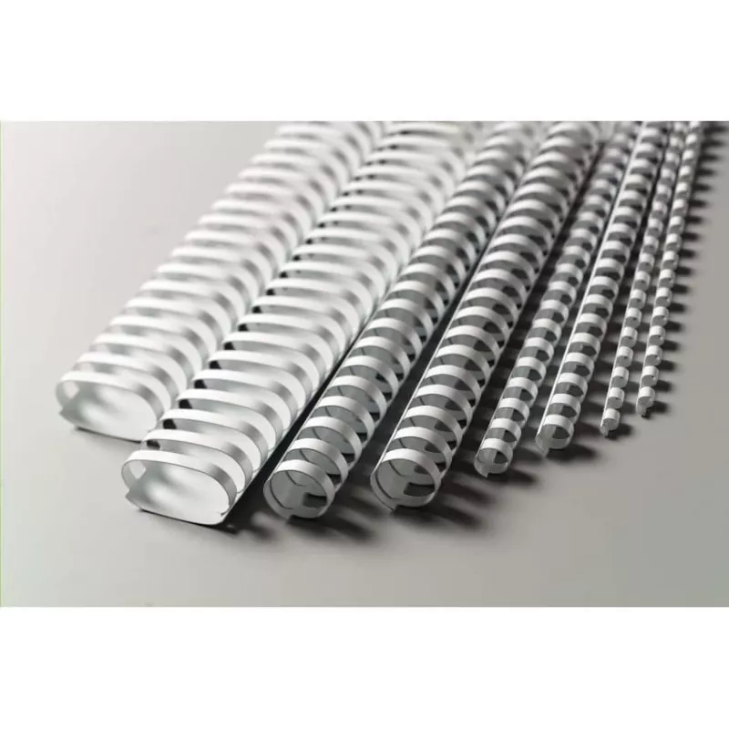 GBC CombBind Binding Combs 10mm A4 21R, White, 65 sheets, Polyvinyl chloride (PVC), A4, 1 cm, 290 g