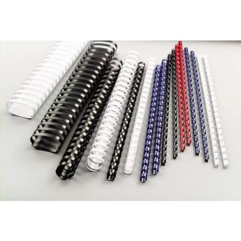 GBC CombBind Binding Combs 10mm A4 21R, Red, 65 sheets, Polyvinyl chloride (PVC), A4, 100 pc(s)