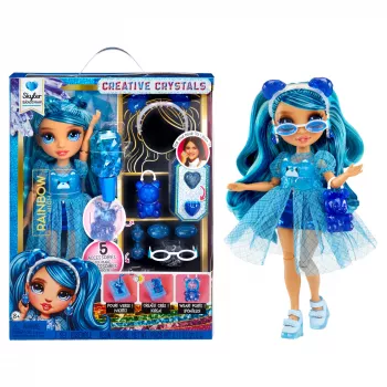 Rainbow High Creative Crystals Fashion Doll- Skyler, Fashion doll, Female, 8 yr(s), 280 mm, Multicolour
