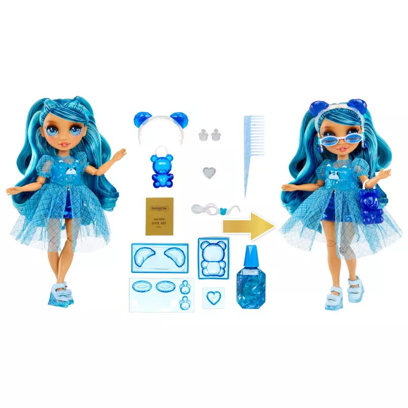 Rainbow High Creative Crystals Fashion Doll- Skyler, Fashion doll, Female, 8 yr(s), 280 mm, Multicolour