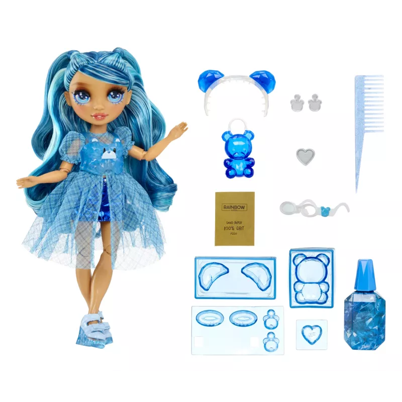 Rainbow High Creative Crystals Fashion Doll- Skyler, Fashion doll, Female, 8 yr(s), 280 mm, Multicolour