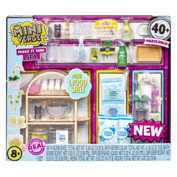 Miniverse Make It Mini Spa Multipack, 8 yr(s), Multicolour, Plastic