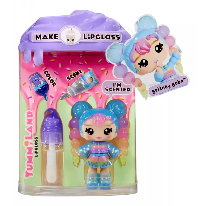 MGA Entertainment Yummiland Lip Gloss Doll Series 2- Boba (Britney Boba)