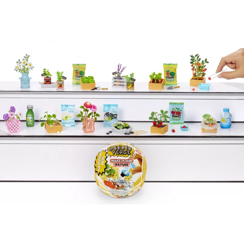 Miniverse MGA's - Make It Mini Nature Series 2 in PDQ, 8 yr(s), Multicolour, Plastic